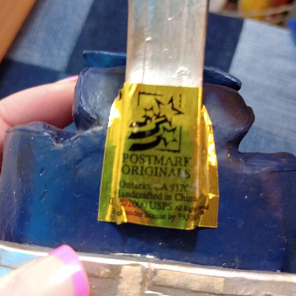 Vanmark Originals Resin United States Postal Service Postal Cart Made in 2000 - Picture 6 of 6